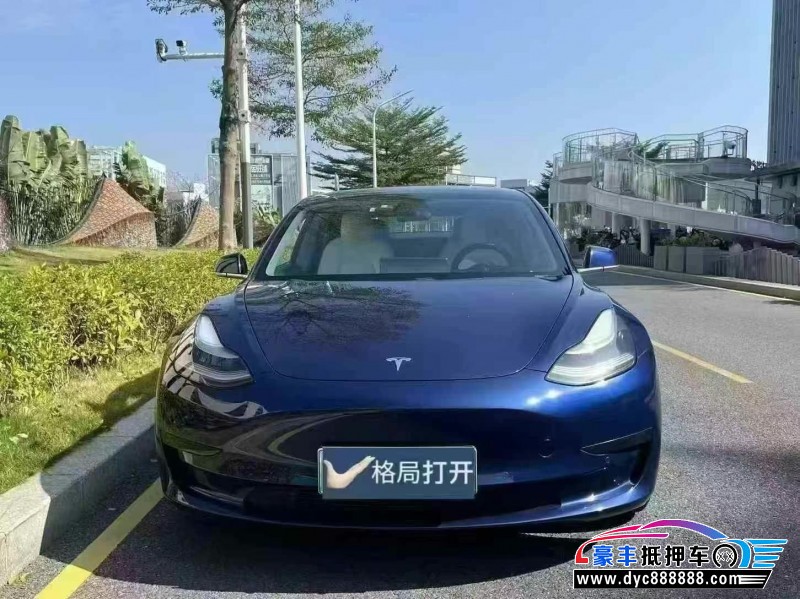 20年特斯拉MODEL 3轿车抵押车出售