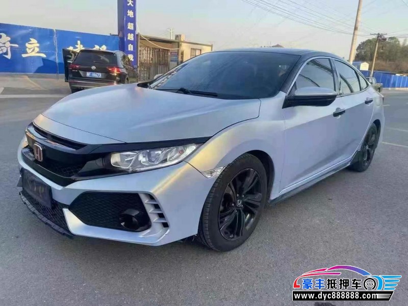 19年本田思域轿车抵押车出售
