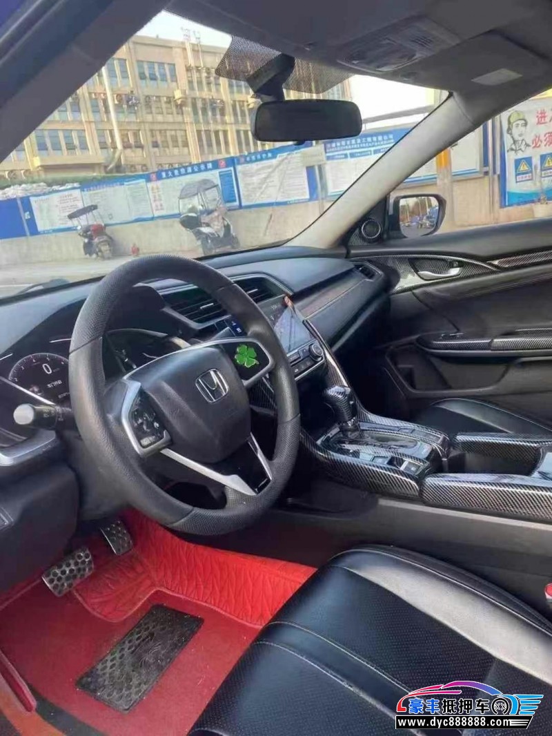 19年本田思域轿车抵押车出售