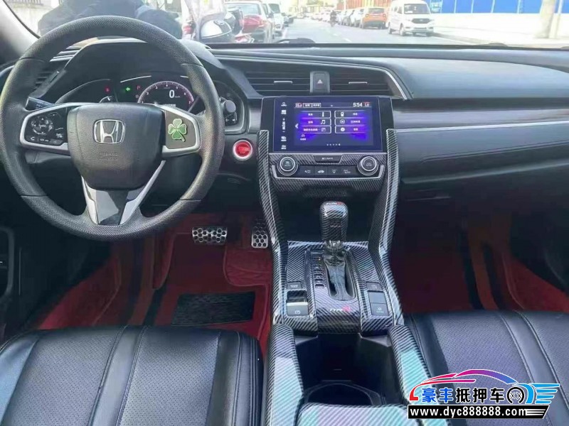 19年本田思域轿车抵押车出售