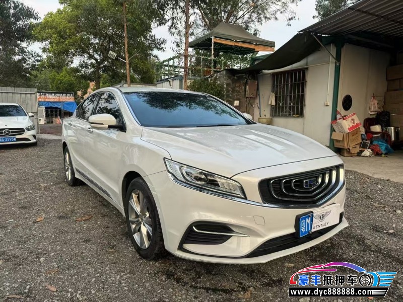 19年吉利博瑞轿车抵押车出售