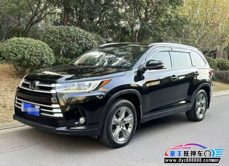 20年丰田汉兰达轿车抵押车出售