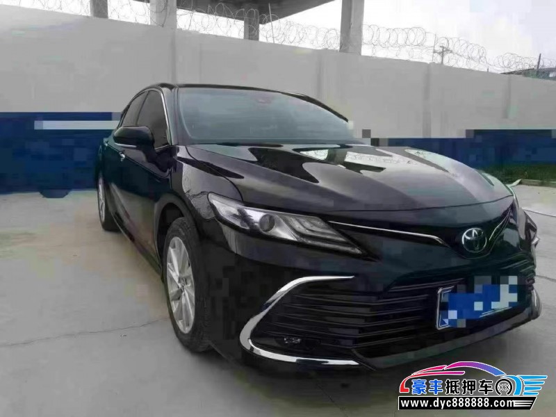 22年丰田凯美瑞轿车抵押车出售