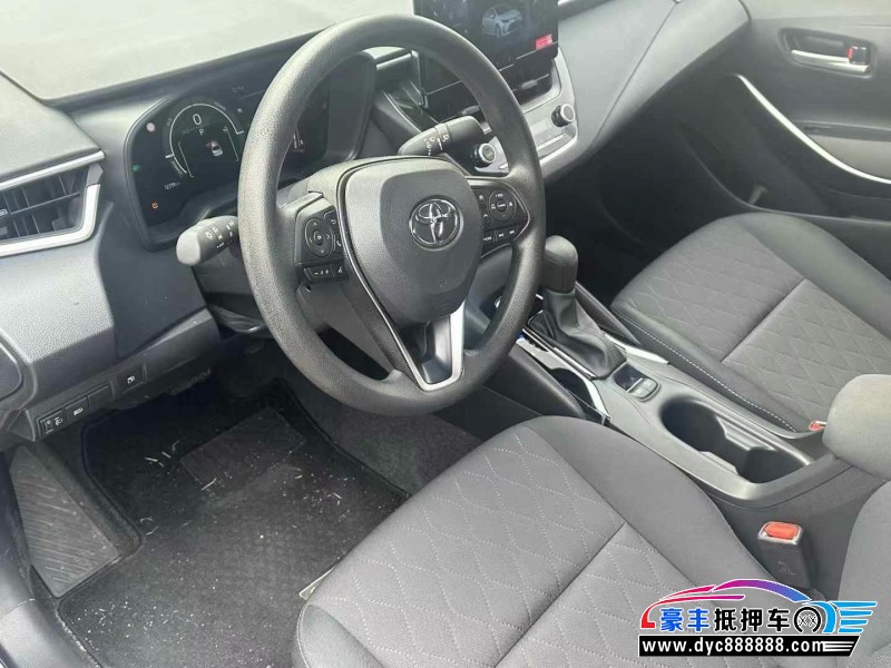 24年丰田卡罗拉轿车抵押车出售