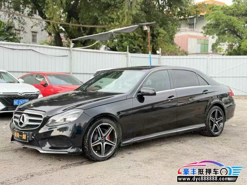 14年奔驰E轿车抵押车出售