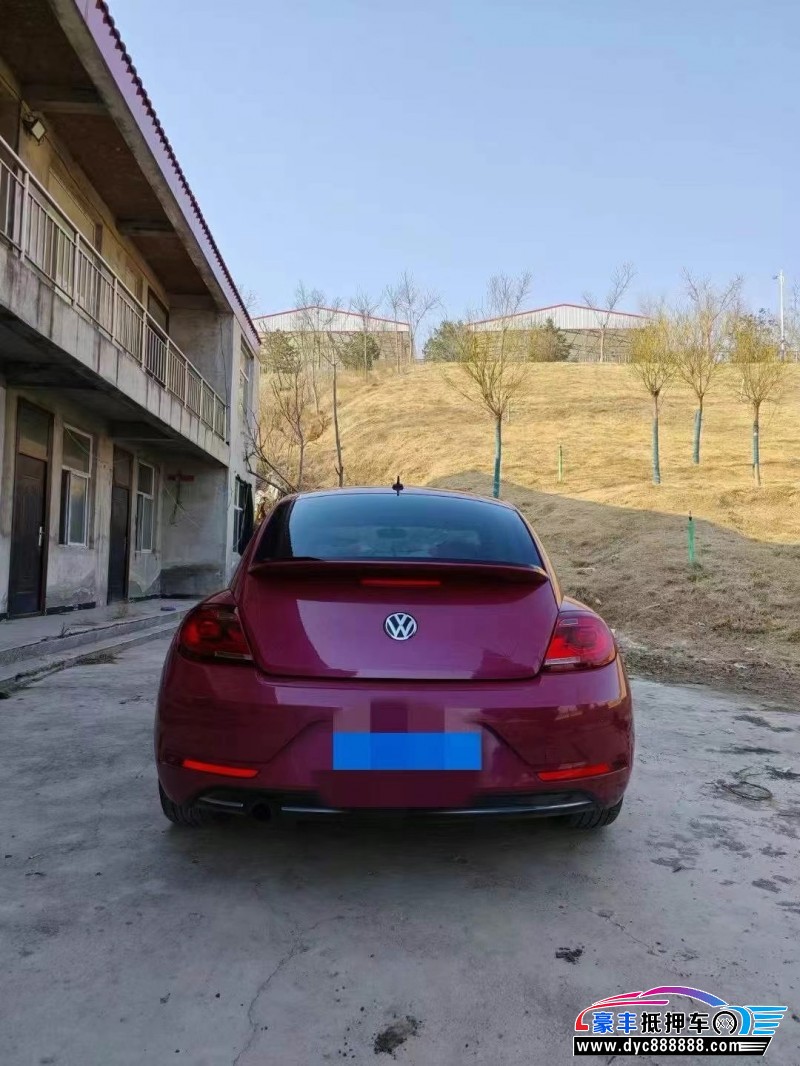 17年大众甲壳虫轿车抵押车出售