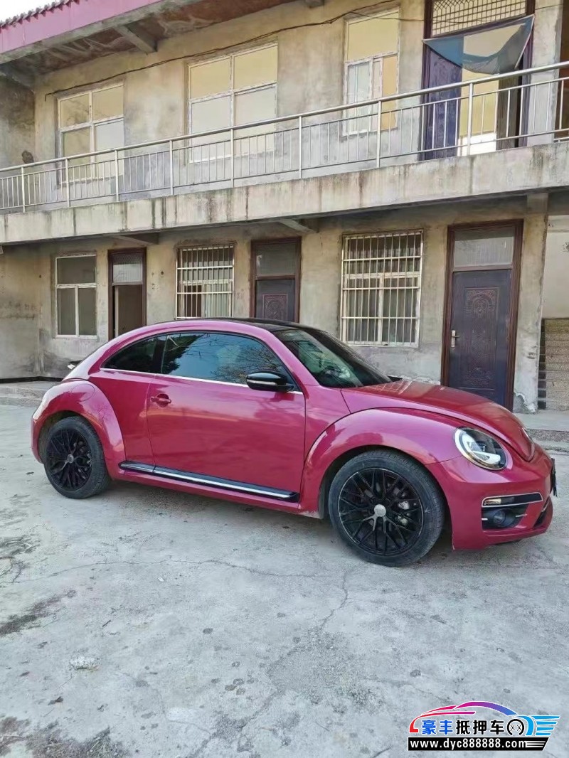 17年大众甲壳虫轿车抵押车出售