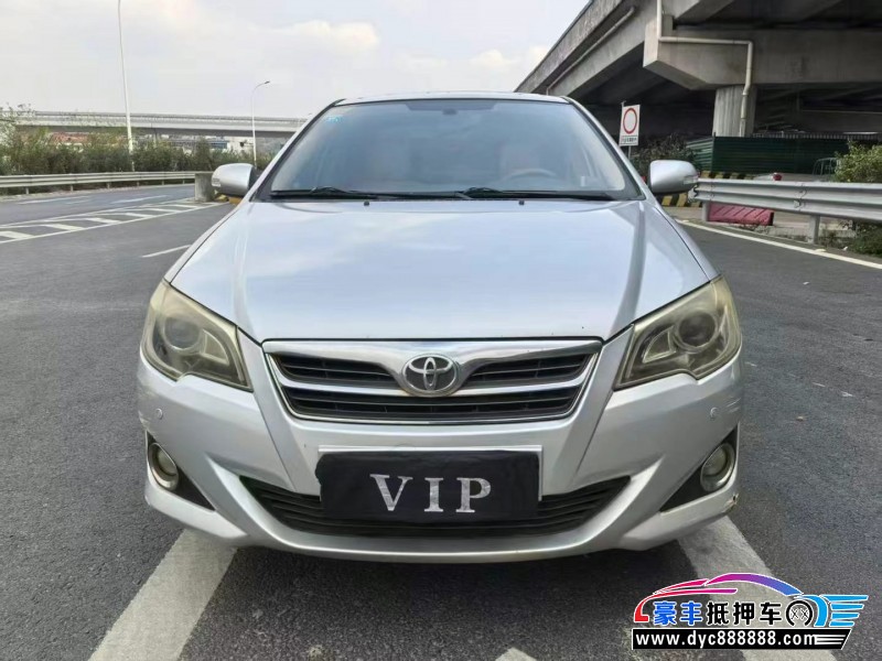 14年丰田花冠轿车抵押车出售