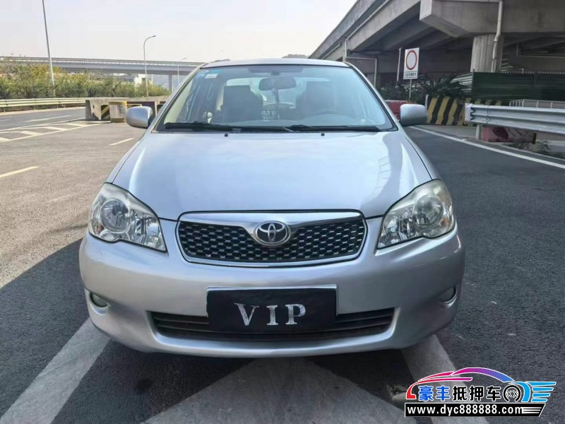 12年丰田花冠轿车抵押车出售