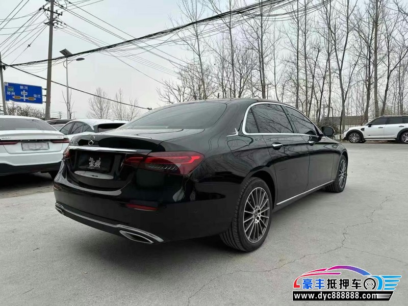 23年奔驰E轿车抵押车出售