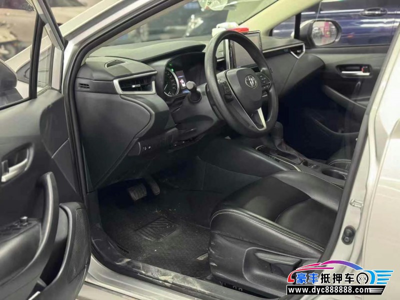 21年丰田卡罗拉轿车抵押车出售