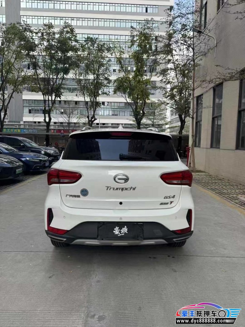 19年传祺GS4轿车抵押车出售