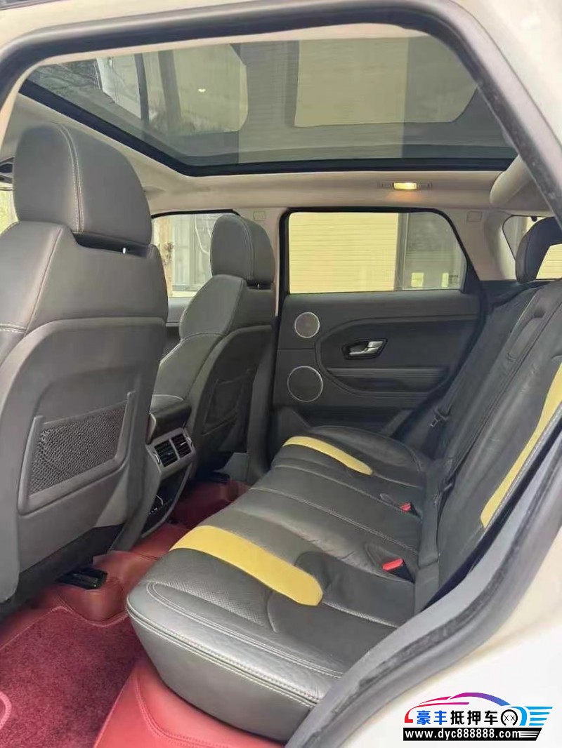 12年路虎揽胜极光轿车抵押车出售