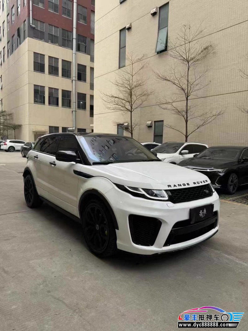 12年路虎揽胜极光轿车抵押车出售