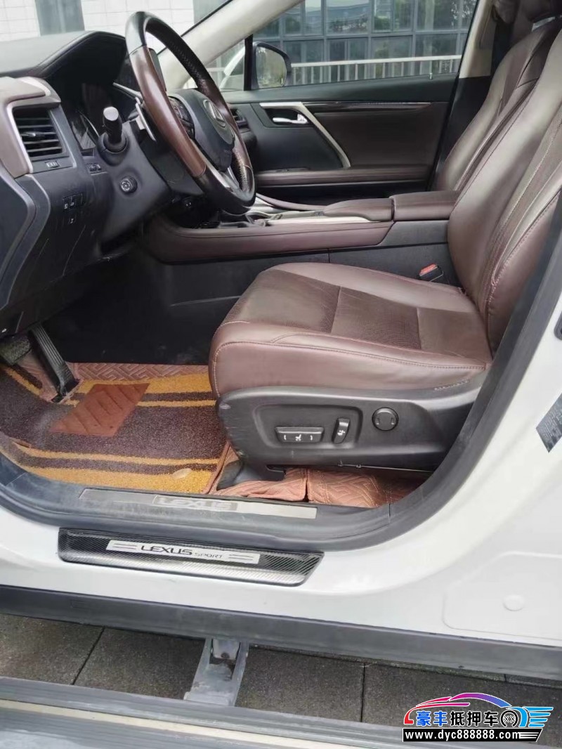 20年雷克萨斯RX轿车抵押车出售