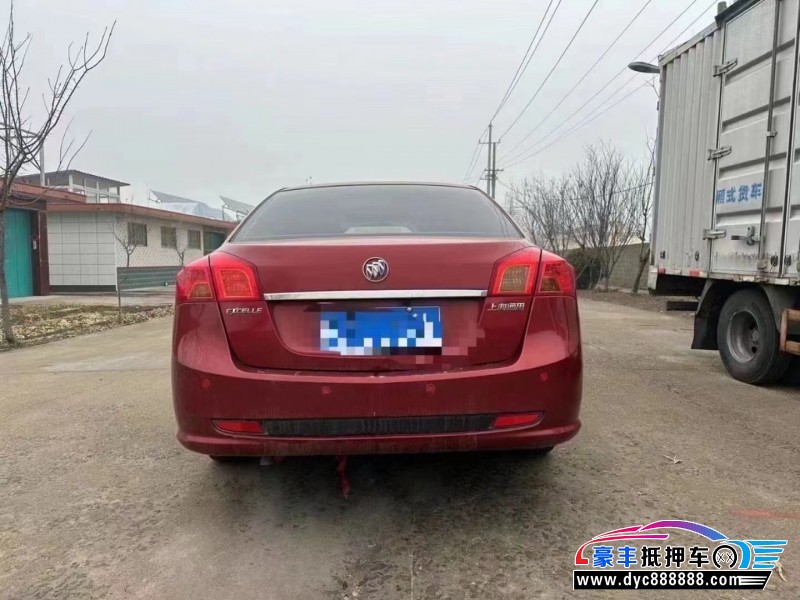 14年别克凯越轿车抵押车出售