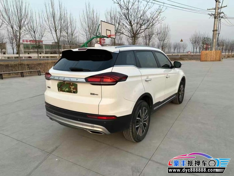 19年吉利博越轿车抵押车出售