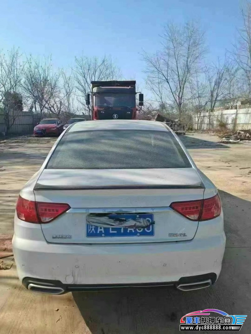 18年吉利帝豪GL轿车抵押车出售