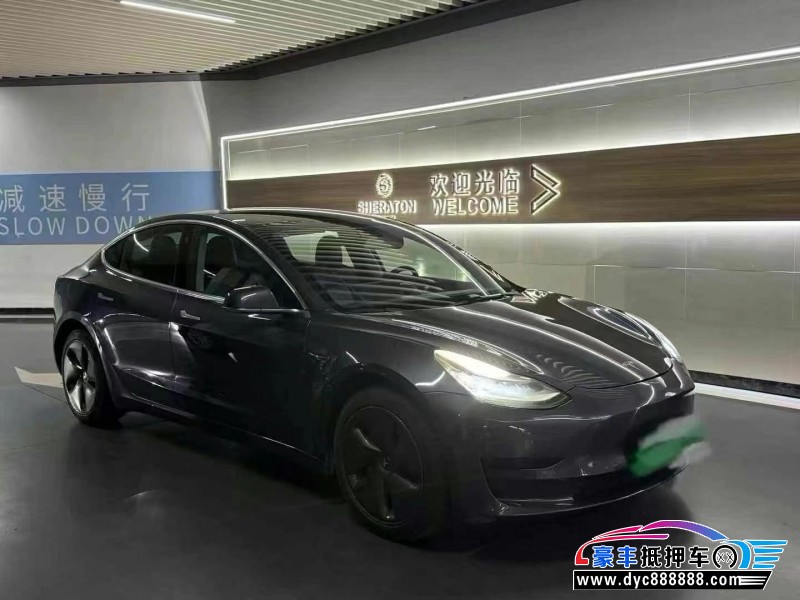 20年特斯拉MODEL 3轿车抵押车出售