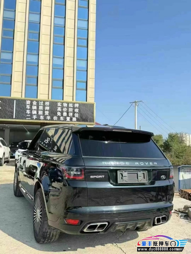 16年路虎揽胜运动轿车抵押车出售