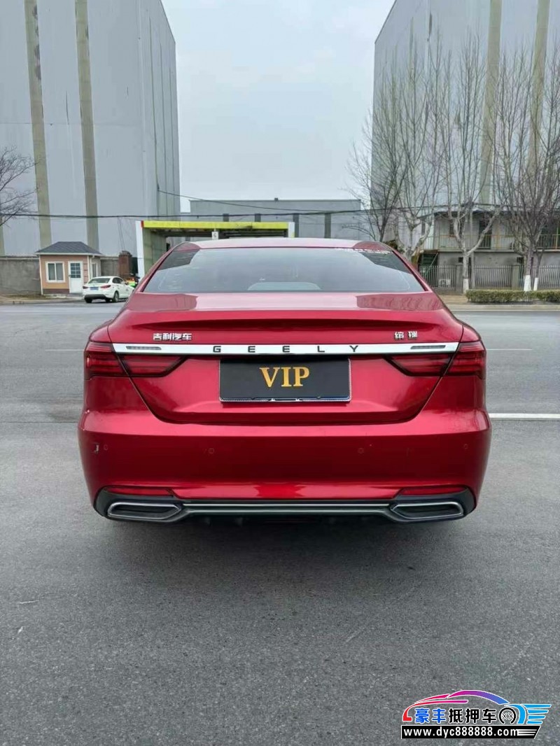 19年吉利缤瑞轿车抵押车出售