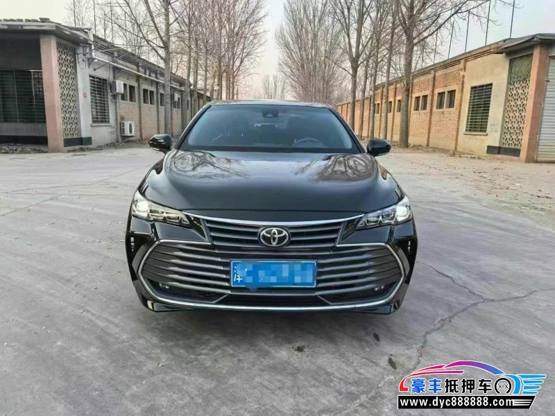 21年丰田亚洲龙轿车抵押车出售