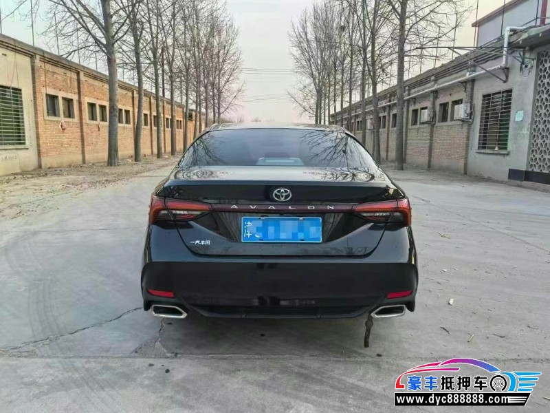 21年丰田亚洲龙轿车抵押车出售