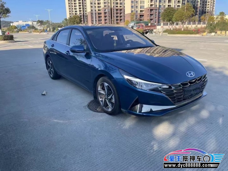 23年现代伊兰特轿车抵押车出售