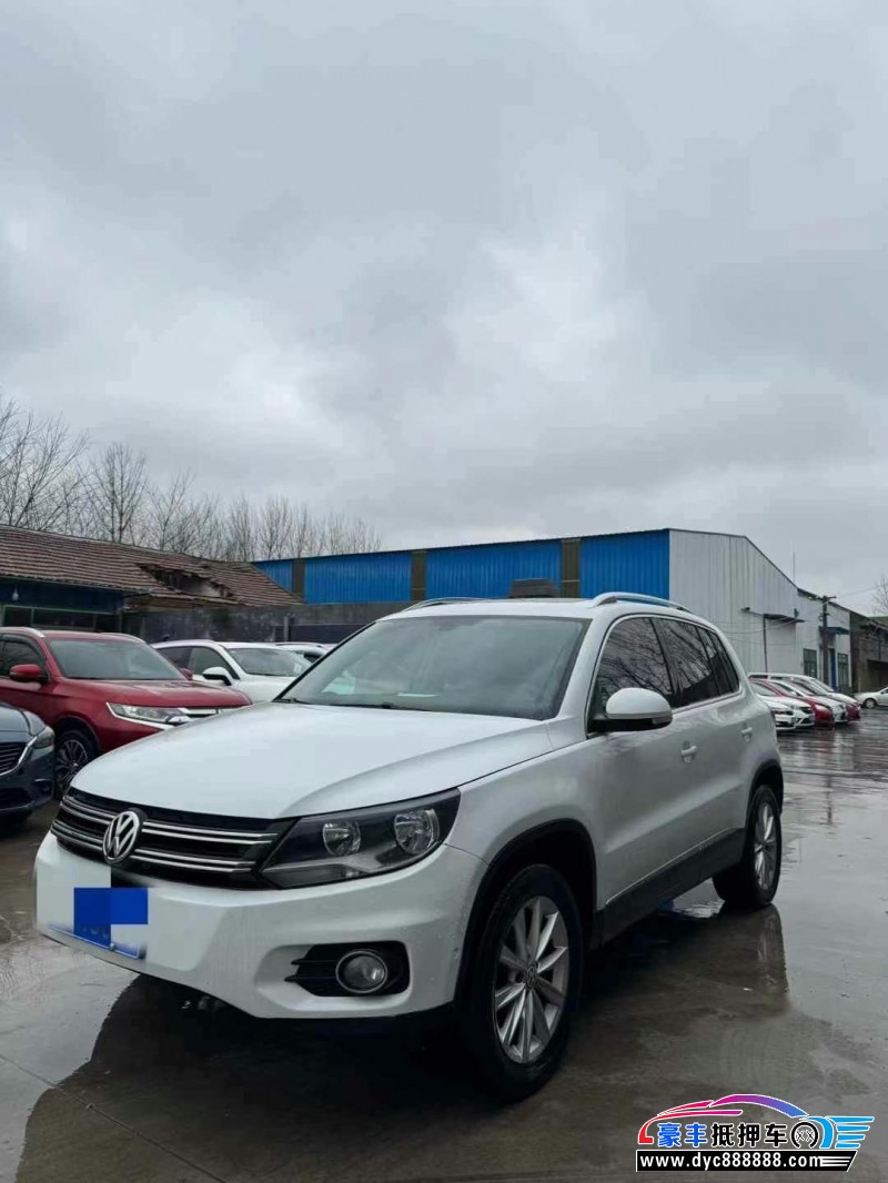 14年大众途观轿车抵押车出售