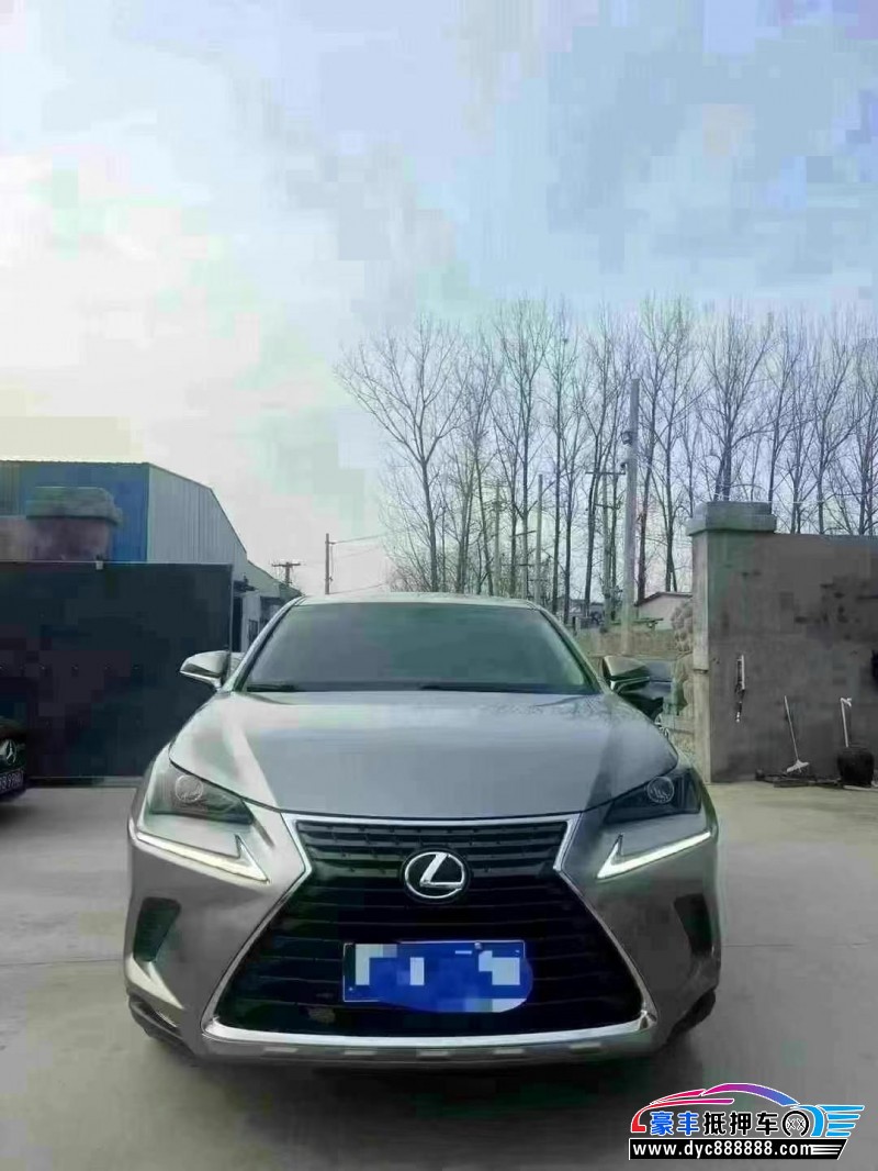 18年雷克萨斯NX轿车抵押车出售