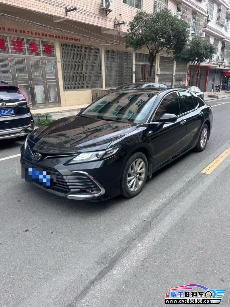 23年丰田凯美瑞轿车抵押车出售