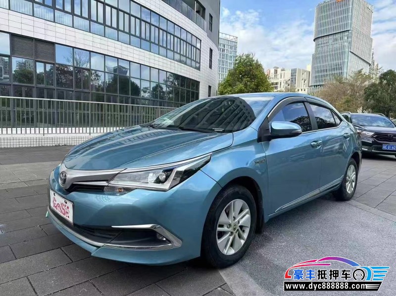 17年丰田卡罗拉轿车抵押车出售