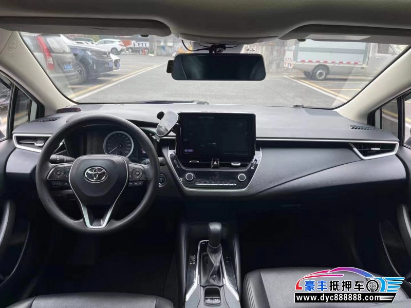 23年丰田卡罗拉轿车抵押车出售