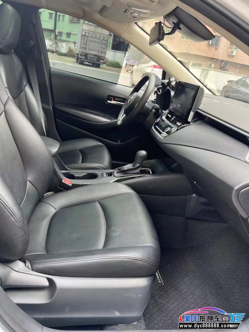 23年丰田卡罗拉轿车抵押车出售