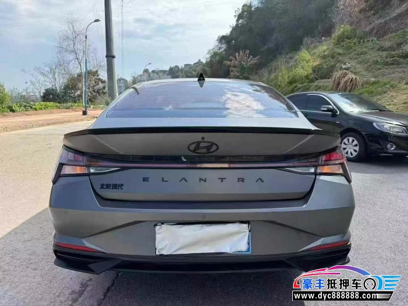 23年现代伊兰特轿车抵押车出售