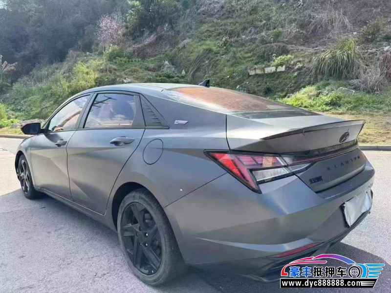 23年现代伊兰特轿车抵押车出售