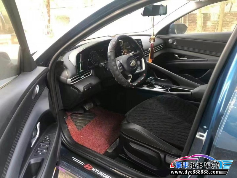 23年现代伊兰特轿车抵押车出售