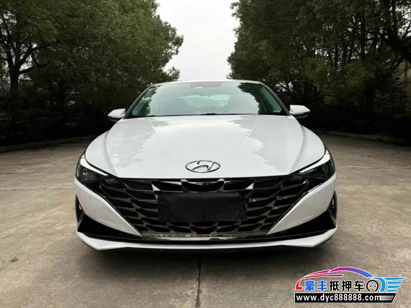 23年现代伊兰特轿车抵押车出售