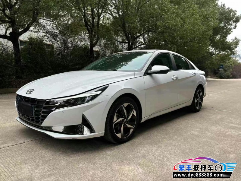 23年现代伊兰特轿车抵押车出售