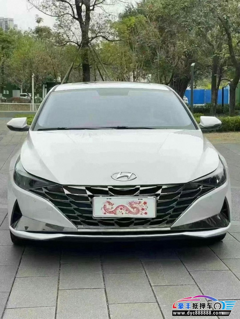 23年现代伊兰特轿车抵押车出售