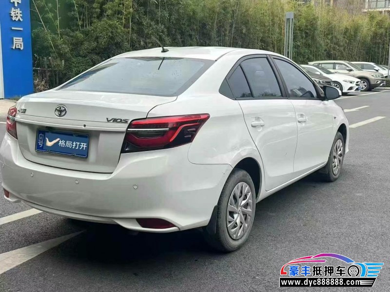 22年丰田威驰轿车抵押车出售