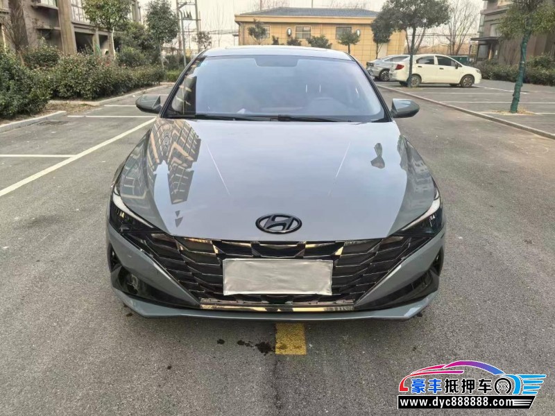 23年现代伊兰特轿车抵押车出售