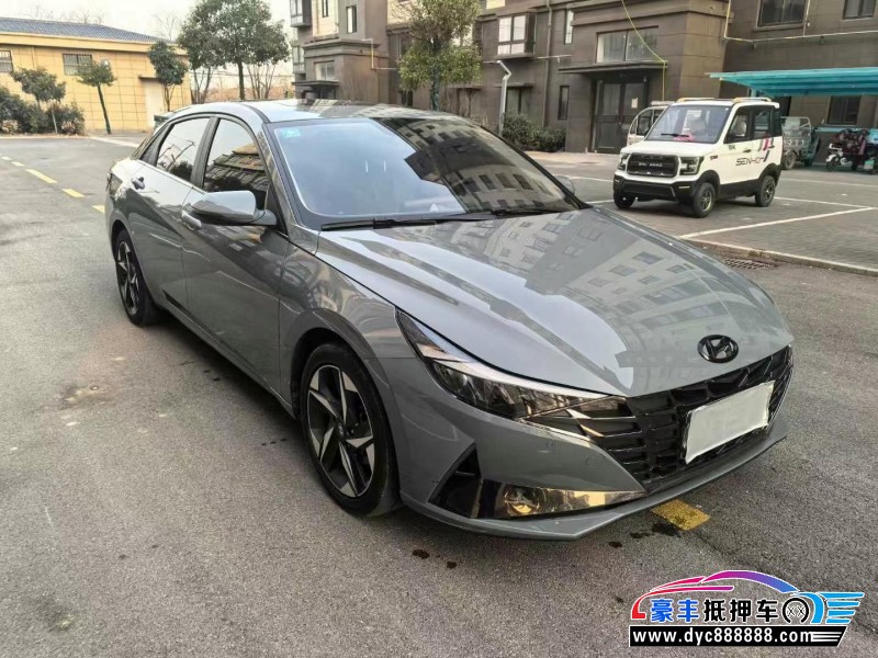 23年现代伊兰特轿车抵押车出售