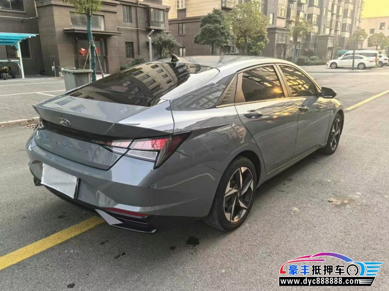 23年现代伊兰特轿车抵押车出售