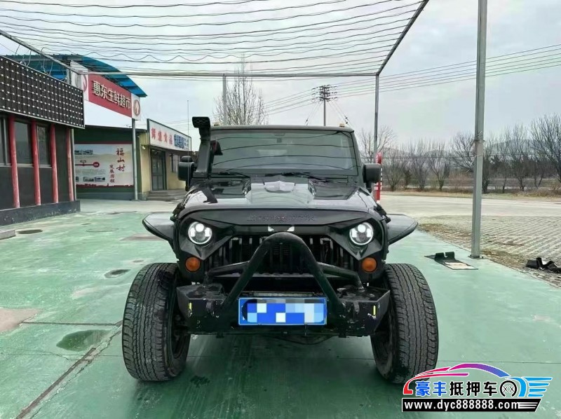 12年Jeep牧马人轿车抵押车出售