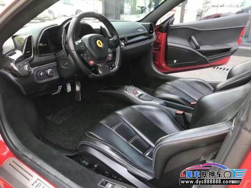 13年法拉利458轿车抵押车出售