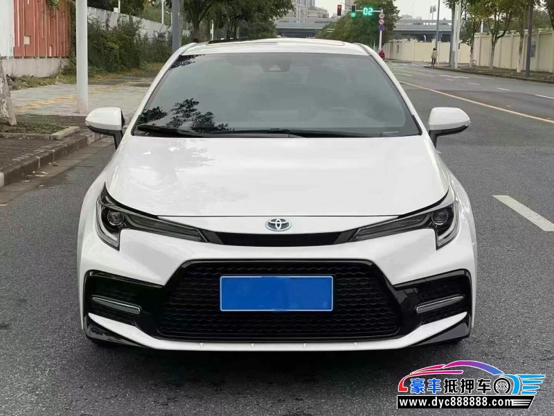 21年丰田雷凌轿车抵押车出售