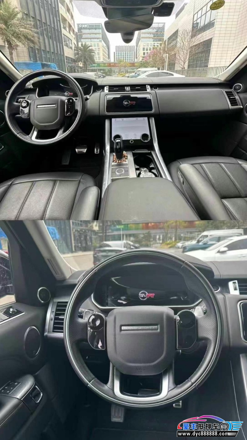 21年路虎揽胜运动版轿车抵押车出售