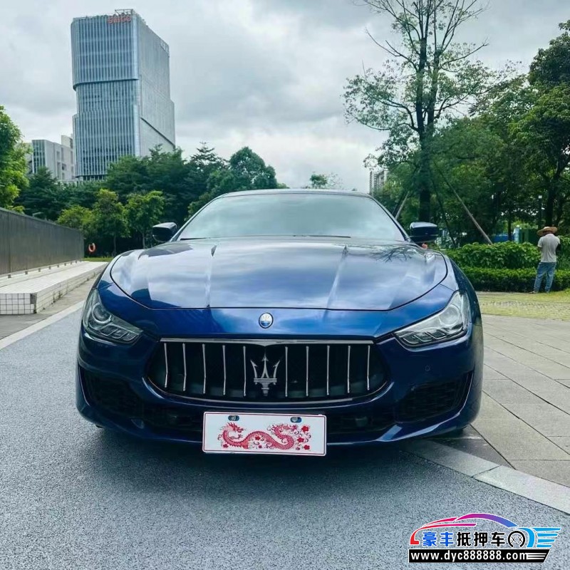 21年玛莎拉蒂Ghibli轿车抵押车出售