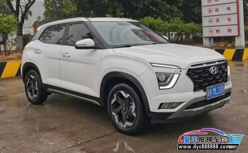 21年现代ix25轿车抵押车出售